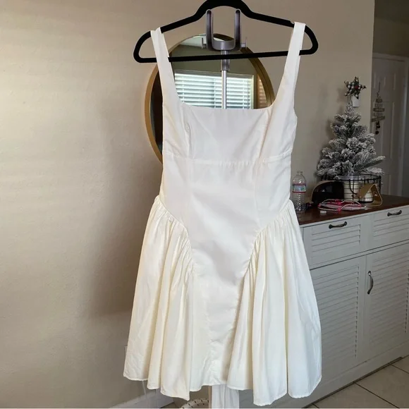 House of CB Cream Mini Dress - Picture 7 of 16